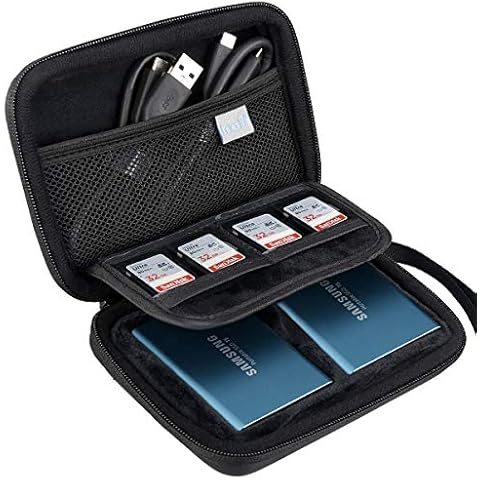 Lacdo 2-in-1 Funda para Disco Duro Externo Cover
