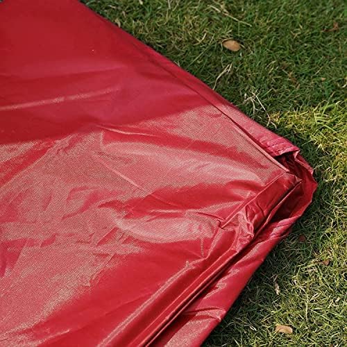 Gazebo Canopy Replacement Cover, 3 x 3 m, Top Cover (Red)