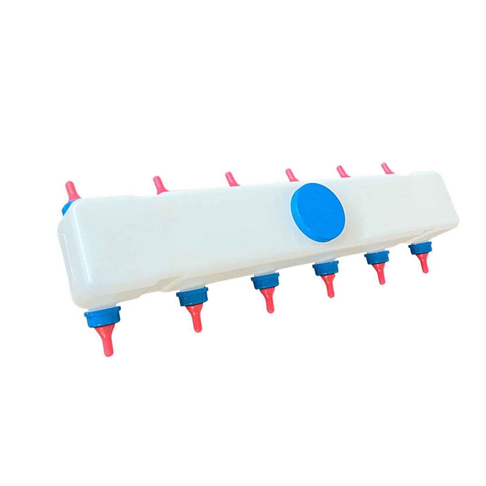Juego de Biberones para Corderos, Ideal para Ganado Pequeño, 12 pezones