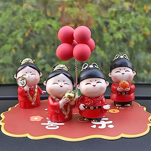 Hanfu de Style Chinois rouge pour rompre la monotonie d'une décoration de table vide - 8