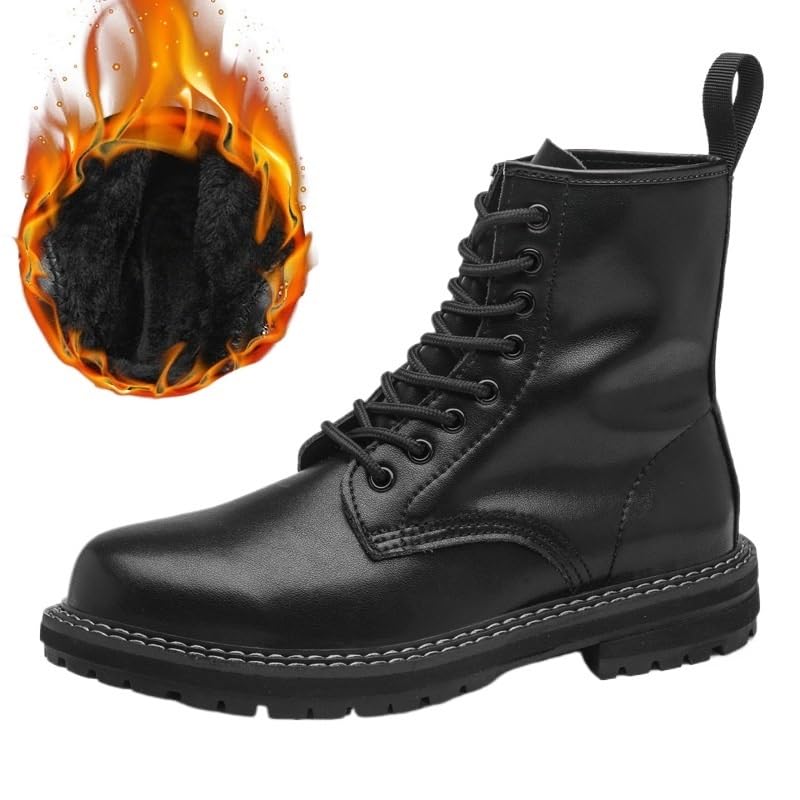 Mens Dress Boots - Casual Lace-up Chukka Leather Boots for Men Waterproof Boots for Men2