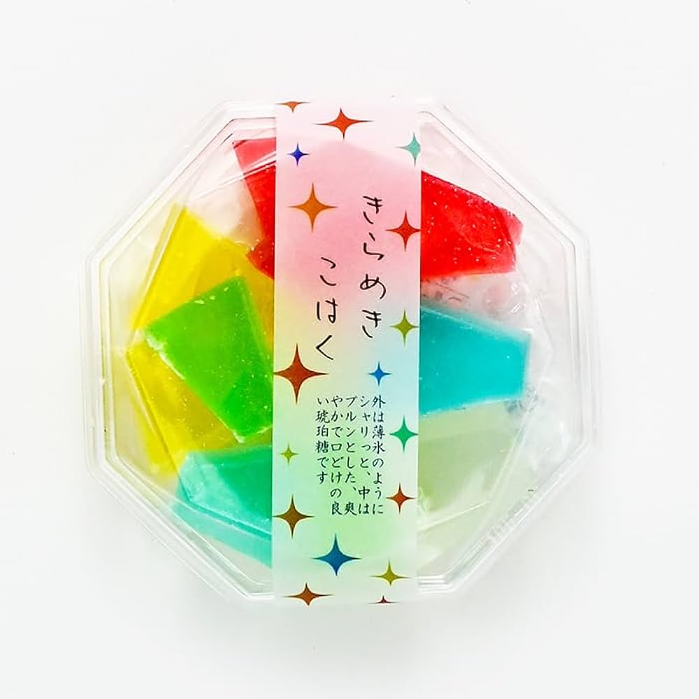 こはく Amazon | きらめきこはく 92g 食べる宝石 琥珀糖 (5個) | ノー