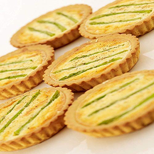 8 Pieces Silicone Pie Molds Mini Quiche Molds With Loose Bases Cake Mold Non-Stick Round Fluted Flan Pan (Random Color), Multicolor #TOP2