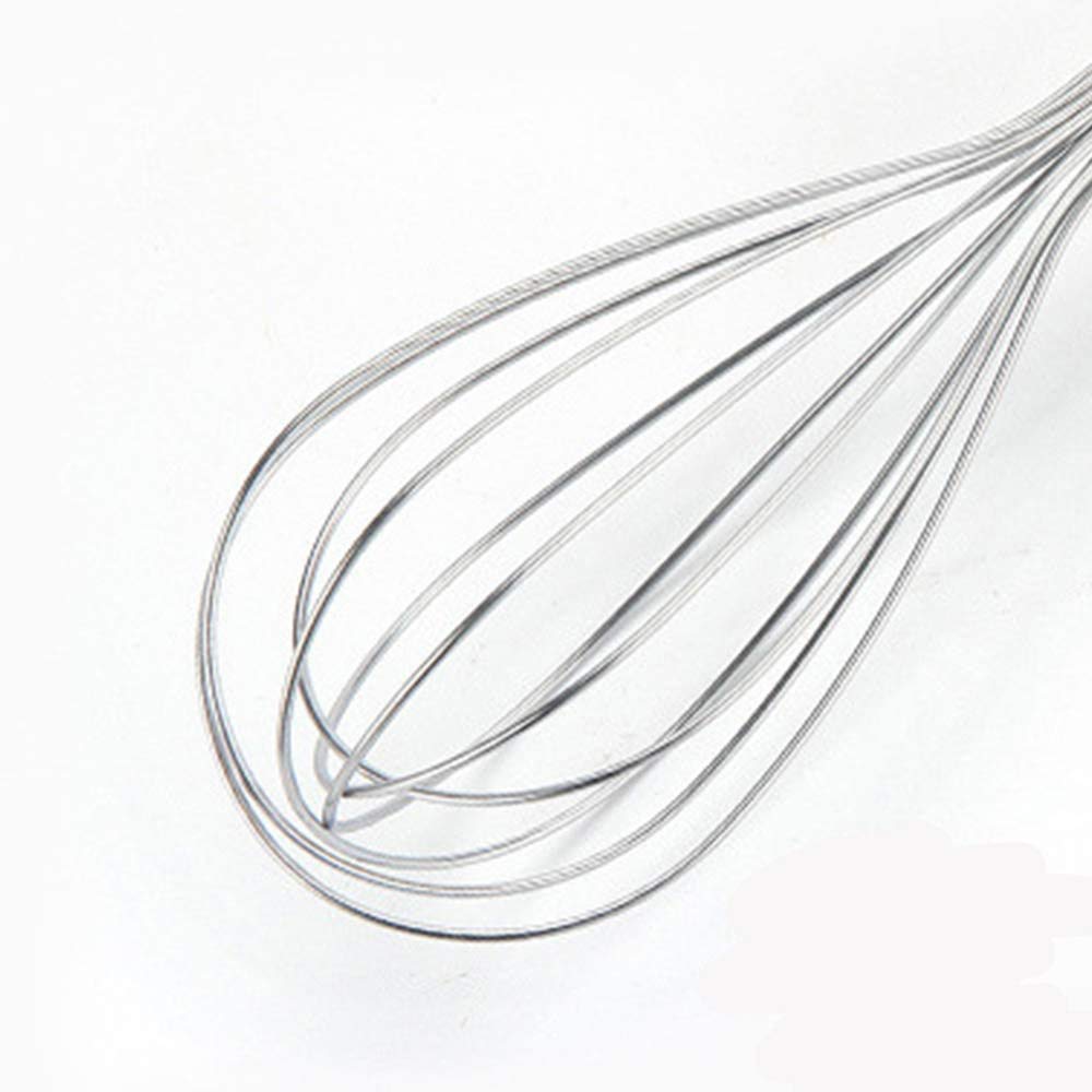 Frullino for le uova Frullatore for sbattere, Utensile da cucina Frullino for le uova Frusta in acciaio inossidabile Frusta for uova Frusta a filo Frusta for uova Impugnatura morbida
