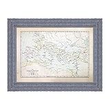 Photo Gallery poster e stampa con cornice moderna - antica mappa impero romano - roma - eta apostolica (455) - 30x42cm - moderna sagomata grigio Photo Gallery poster e stampa con cornice moderna - antica mappa impero romano - roma - eta apostolica (455) - 30x42cm - moderna sagomata grigio