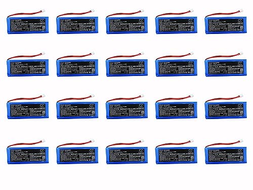 (20 PACK) XSP Battery for DJI Inspire 1 Controller Inspire 2 Controller Phantom 3 Controller Phantom 4 Controller PN 1650120 GL300F GL300C GL300E