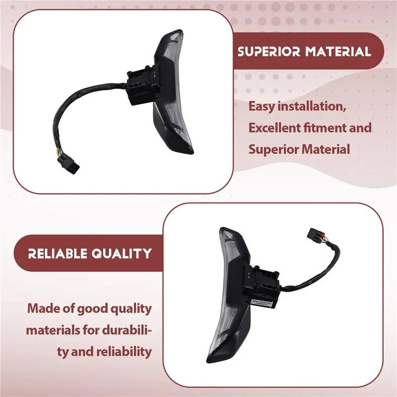 Feu arrière moto résistant humidité pour CF650-10 CF675NK feu stop - 4