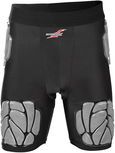 Zoombang Integrated Protection Girdle (as1, Alpha, l, Regular, Regular, Black)