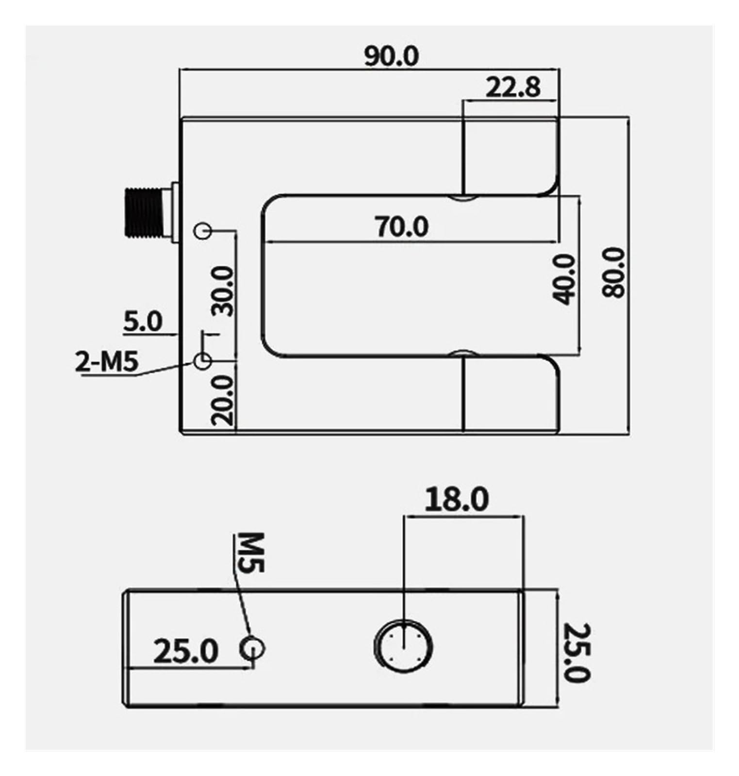 Sensor fotoeléctrico(0-10V and NPN)