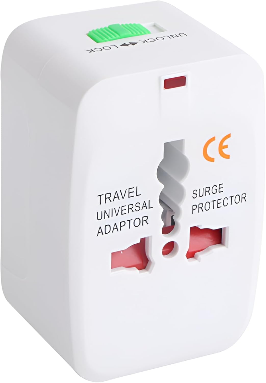 soopii universal travel adaptor worldwide for 150+ countries, international power charger, european adapter, wall charger power plug for usa eu uk aus, compatible with ipod, iphone, ios and more