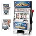 Casino Lucky Slots Jackpot Mini Slot Machine Bank with Spinning Reels for Kids and Adults
