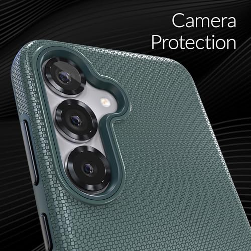 Image of Crave Compatible with Samsung Galaxy S25 Plus Case, Shockproof Protection Dual Layer Case for Samsung Galaxy S25 Plus (6.7 inch) - Forest Green