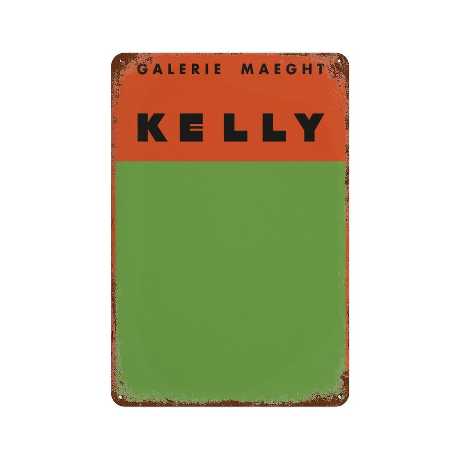 xiaoxiaoshen Galerie Maeght Keely Exhibition Abstract Wall Decor Art Metal Tin Poster Modern Home Decor Art Home Bar Shop Decorations Vintage Sign 30x20cm