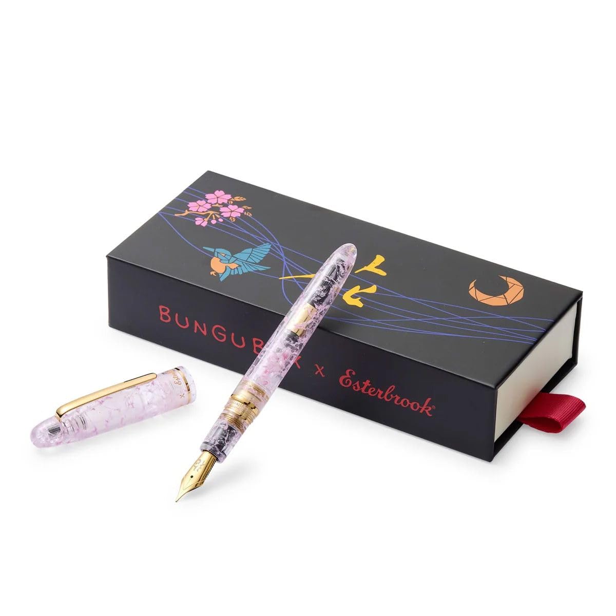 Esterbrook BUNGUBOX Kachofugetsu Füllfederhalter Cherry Blossom - Broad (B)