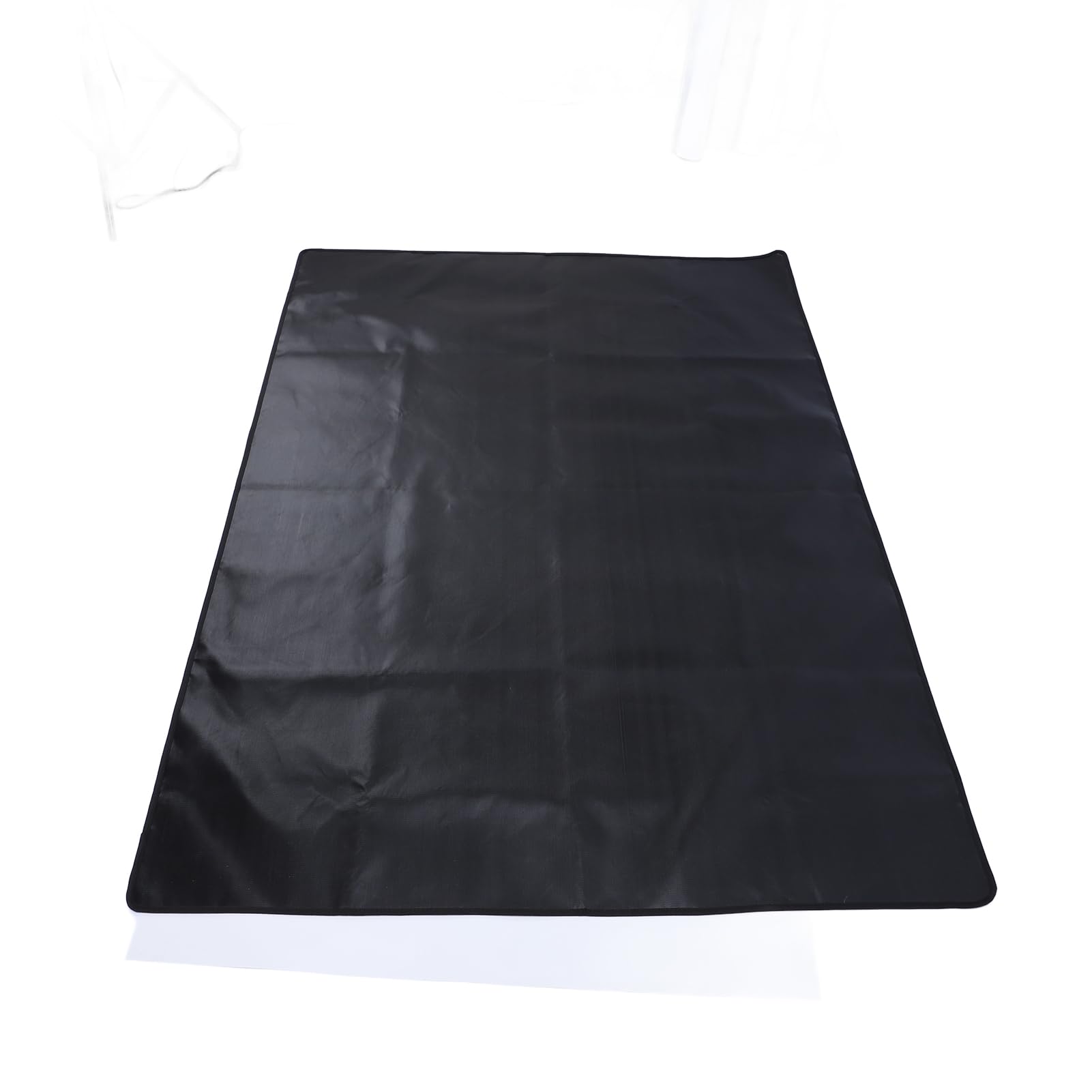 SIXRUN Tapis de Gril Ignifuge, Tapis Résistant à l'huile pour Foyer 76x52 Pouces, sous Le Gril pour Terrasses et Patios