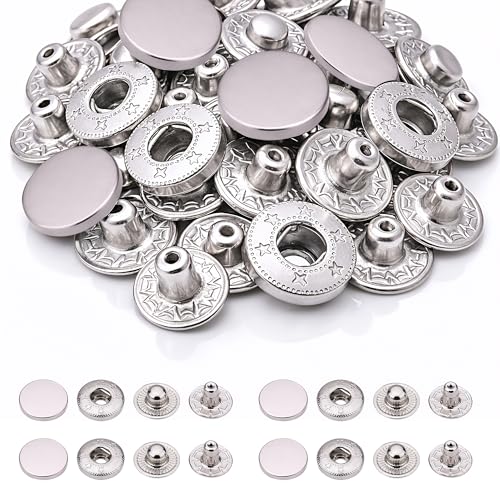 Boutons-pression en métal de qualité supérieure pour finitions de vêtements