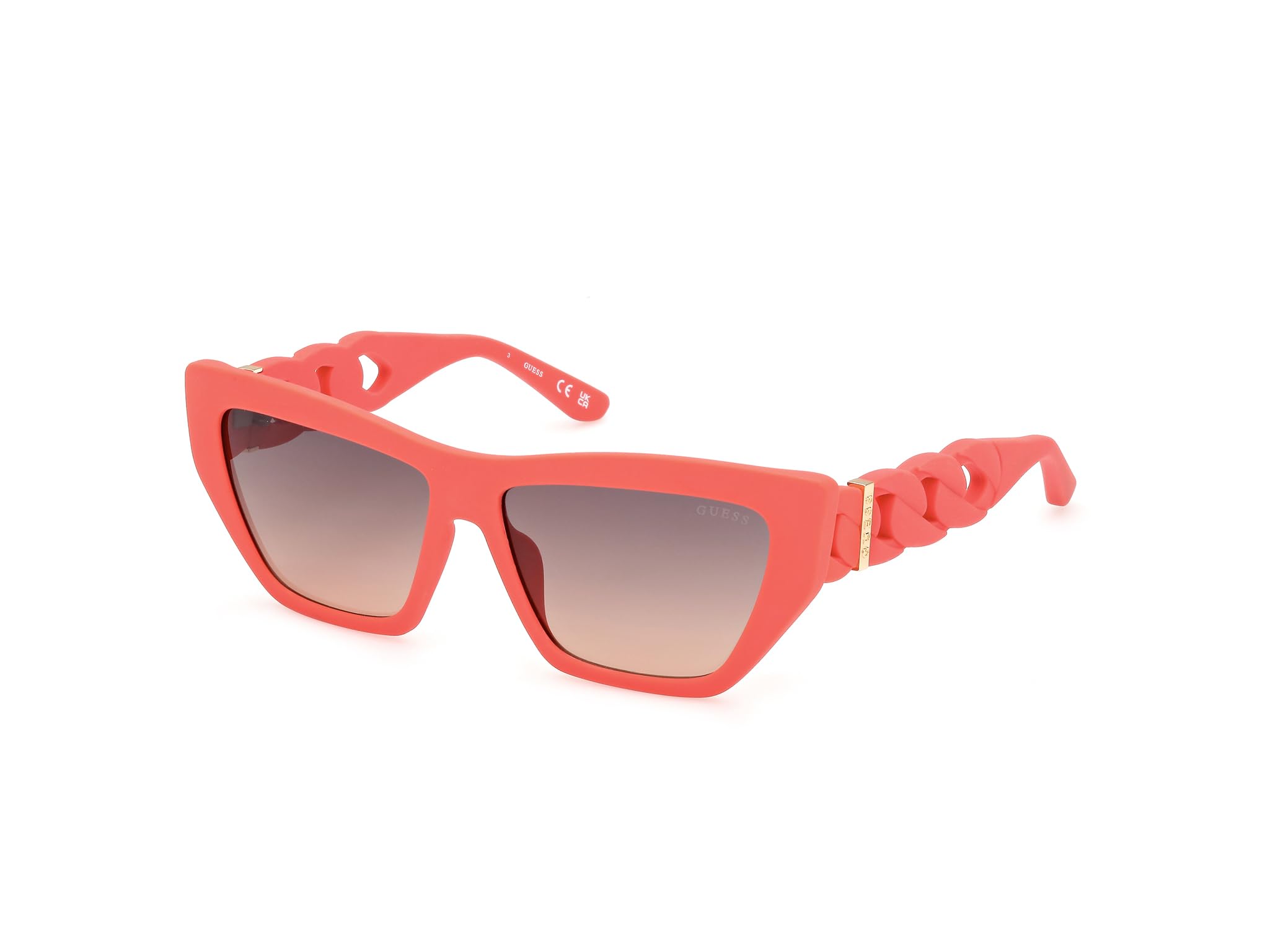Guess Women's Red Sunglasses, One Size, Cat Eye Sunglasses
