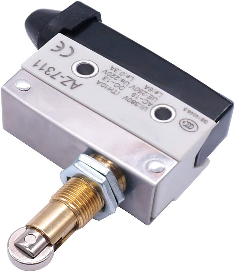 Interruptor De Límite LXW5-11M Para Panel - SPDT, 10A, Voltaje CA 380V / CC 220V - Para Control Mecánico De Movimiento En Maquinaria Industrial