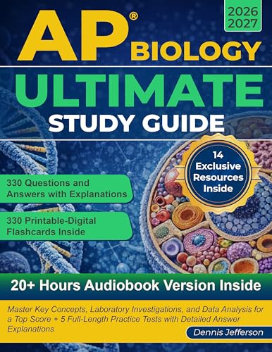 AP Biology Ultimate Study Guide: Master Key Concepts, Laboratory Investigations,