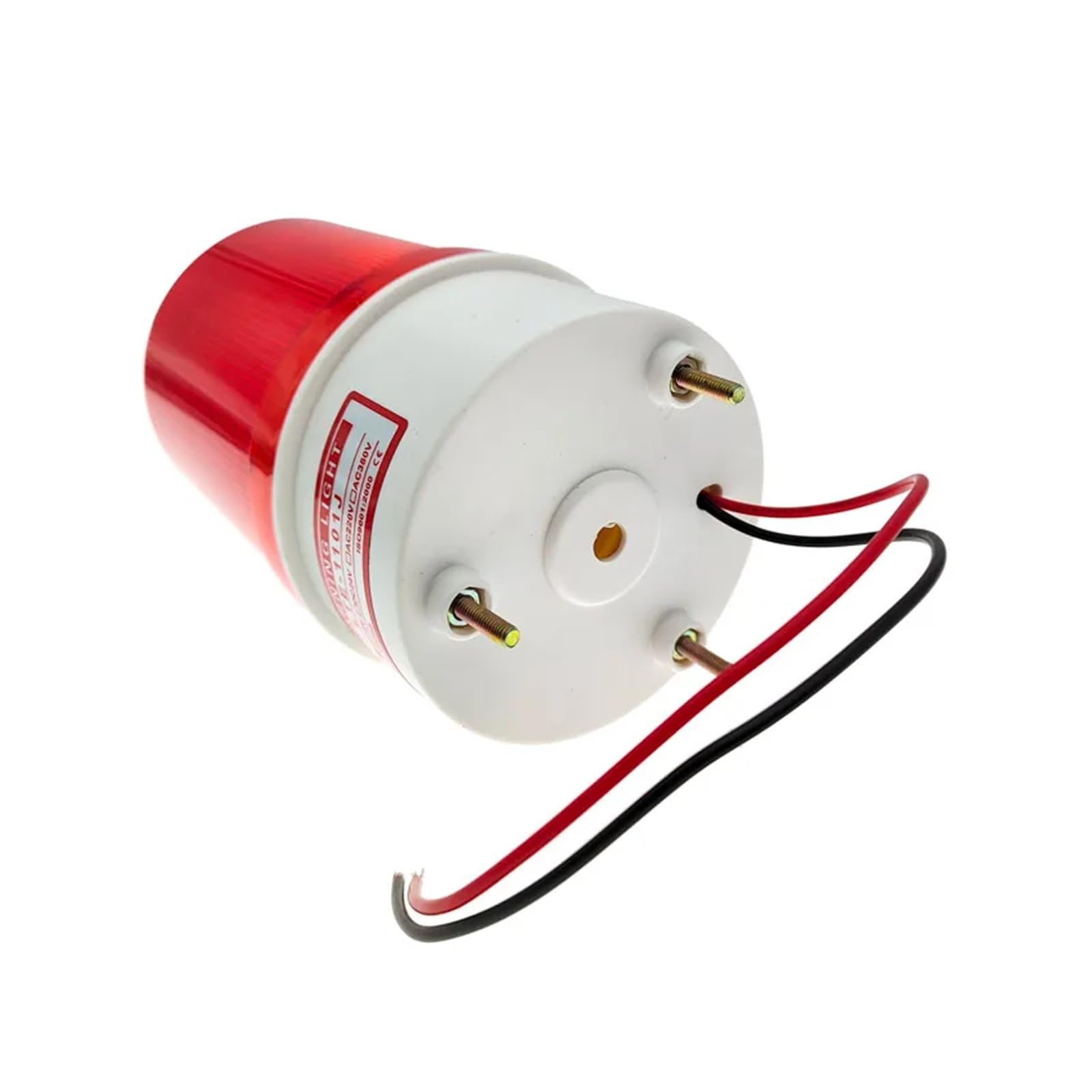 Przemysłowe światła ostrzegawcze 12 V, 24 V, LED, światło stroboskopowe, ostrzeżenie o brzęczyku, światło migające, alarm bezpieczeństwa 220 V (220 V niebieski brzęczyk)