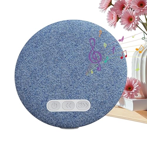 Enceinte sous oreiller contre les insomnies avec bruit blanc et minuterie douce
