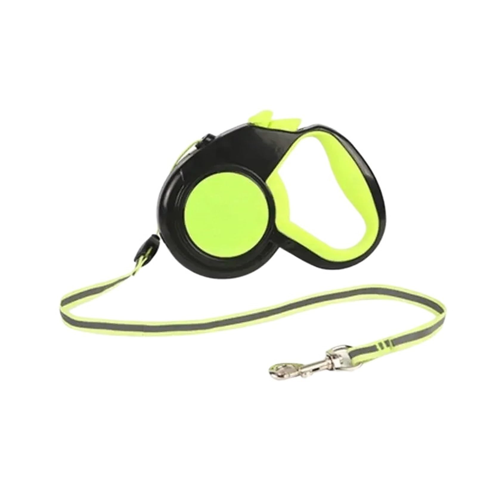 Corda di trazione for cani retrattile in nylon riflettente 3,0 M/5 M/8 M | Guinzaglio estensibile for cani piccoli e grandi che camminano correndo(Green,8M)