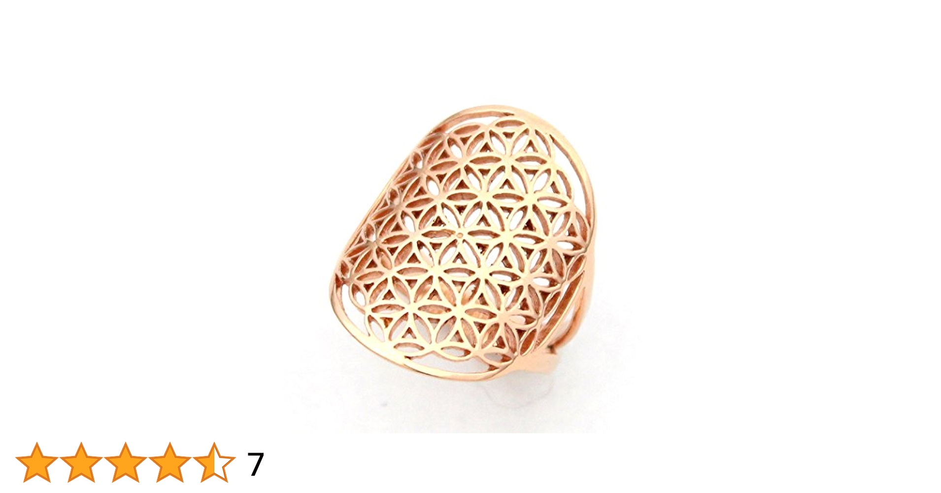 ミヶジュ【呪物】神聖なる幸福を呼ぶフラワーオブライフのリング(奇跡) ミヶジュ様専用【呪物】神聖なる幸福を呼ぶフラワーオブライフの