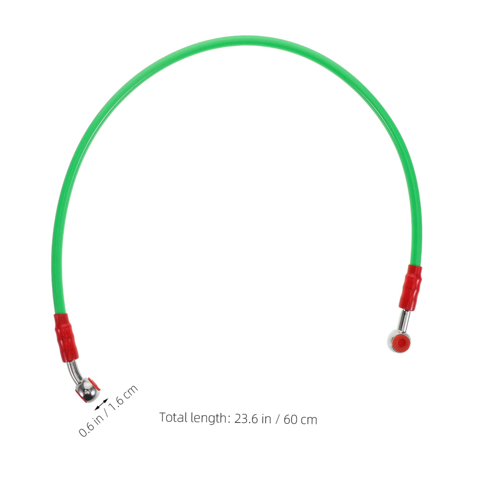 OSOLADY Motorcycle Brake Hose Flexible Oil Tube for Easy Installation Various Bikes Durable Wire Sleeve for Compatibility Motorcycle Modifications