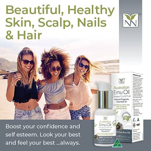 Miniatura 9 de Y-Not Natural - Aceite de emu orgánico farmacéutico 100% puro de 6.8fl oz  Aceite de omega 3, 6 y 9 aborígenes de rango libre con infusión de