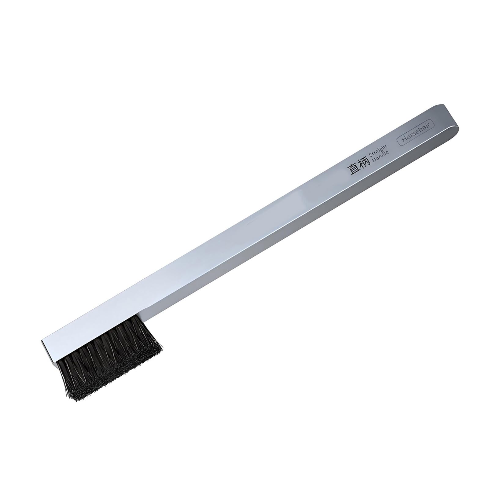 Durability Steel Wire/Nylon Bristle Brush for Electronics and Hardware Cleaning Tasks Precisely Work Strong Aluminum Handle Brush
