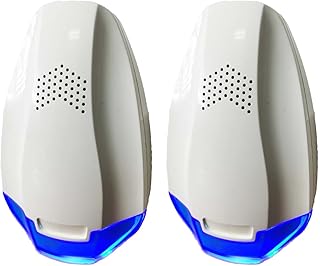 Ultrasonic Pest Repeller Pack of 2 - Pest Repellent Plug in - Mice Repellent - Mouse Repellent - Rodent Repellent - Rat Repellent - Spider Repellent - Mosquito Repellent - Insect Repellent