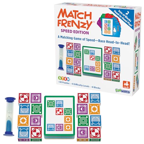 Jeu de puzzle portable et mini jeu de société en famille Match Frenzy pour voyage