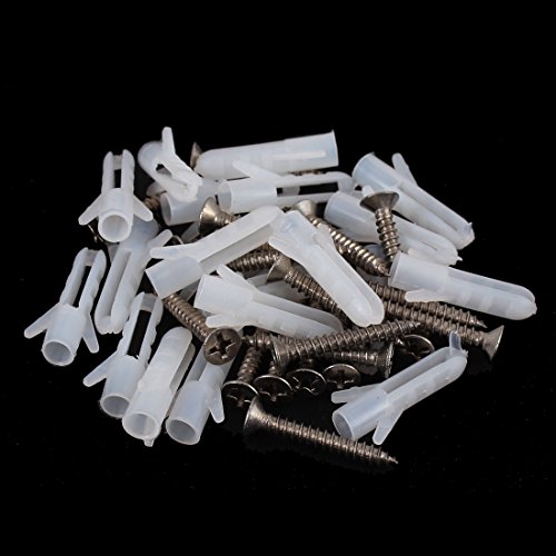 Image of uxcell Adjustable Wall Hanging Mount Mirror Clip Brackets 5 Sets