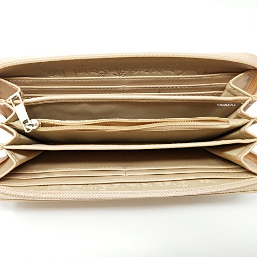 fengshuisale Feng Shui Lucky Fu Dog Wallet (LIGHT BROWN) W Red String Bracelet (thick)4