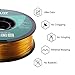 eSUN 3D 3mm PETG Yellow Filament 1kg (2.2lb), PETG 3D Printer Filament, Actual Diameter 2.85mm +/- 0.05mm, Semi-Transparent Yellow