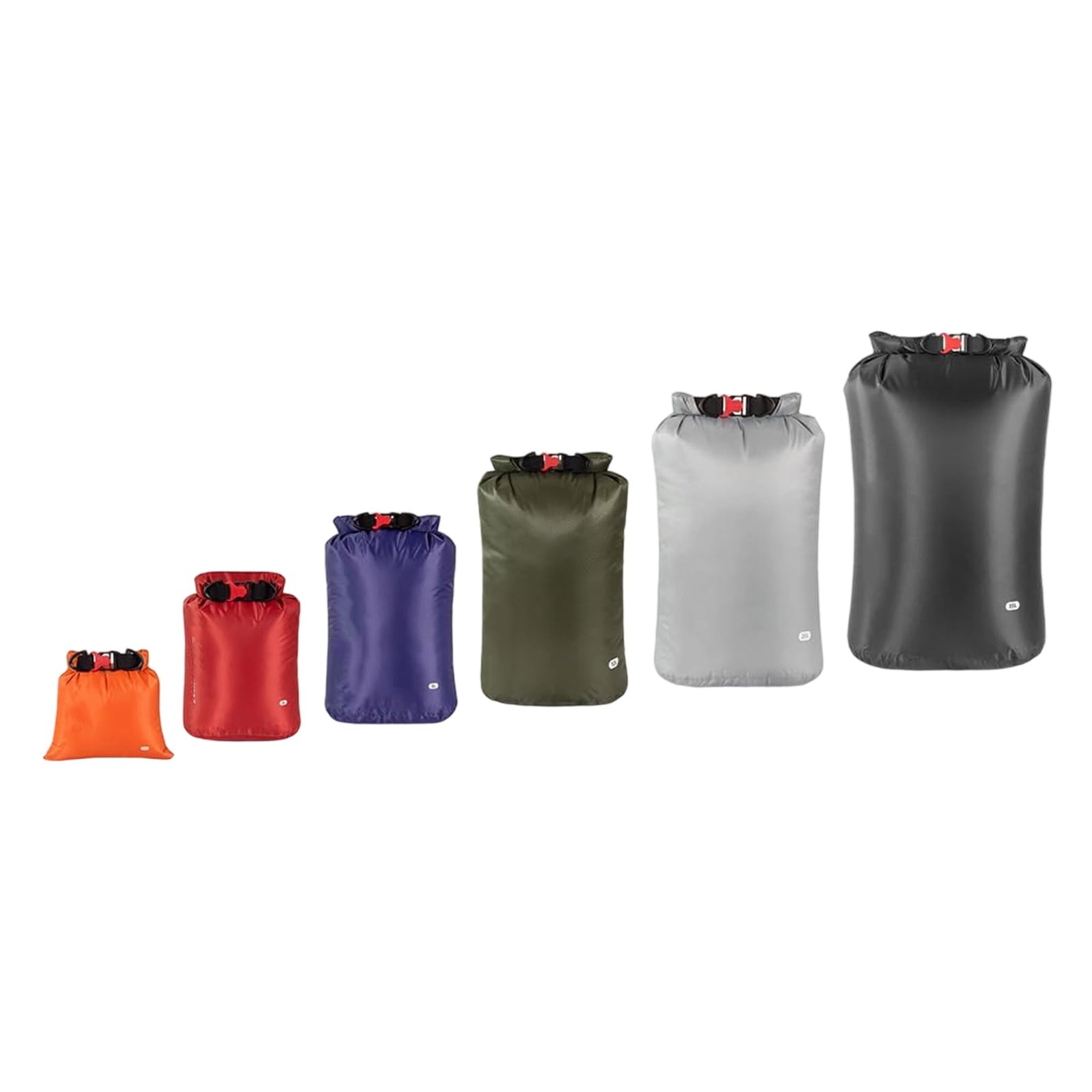 Bolsa seca de nailon de gran capacidad, organizadores ligeros para deportes acuáticos, al aire libre, bolsa impermeable