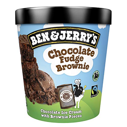 Ben & Jerry's Crème glacée chocolat brownie - Le pot de 408g