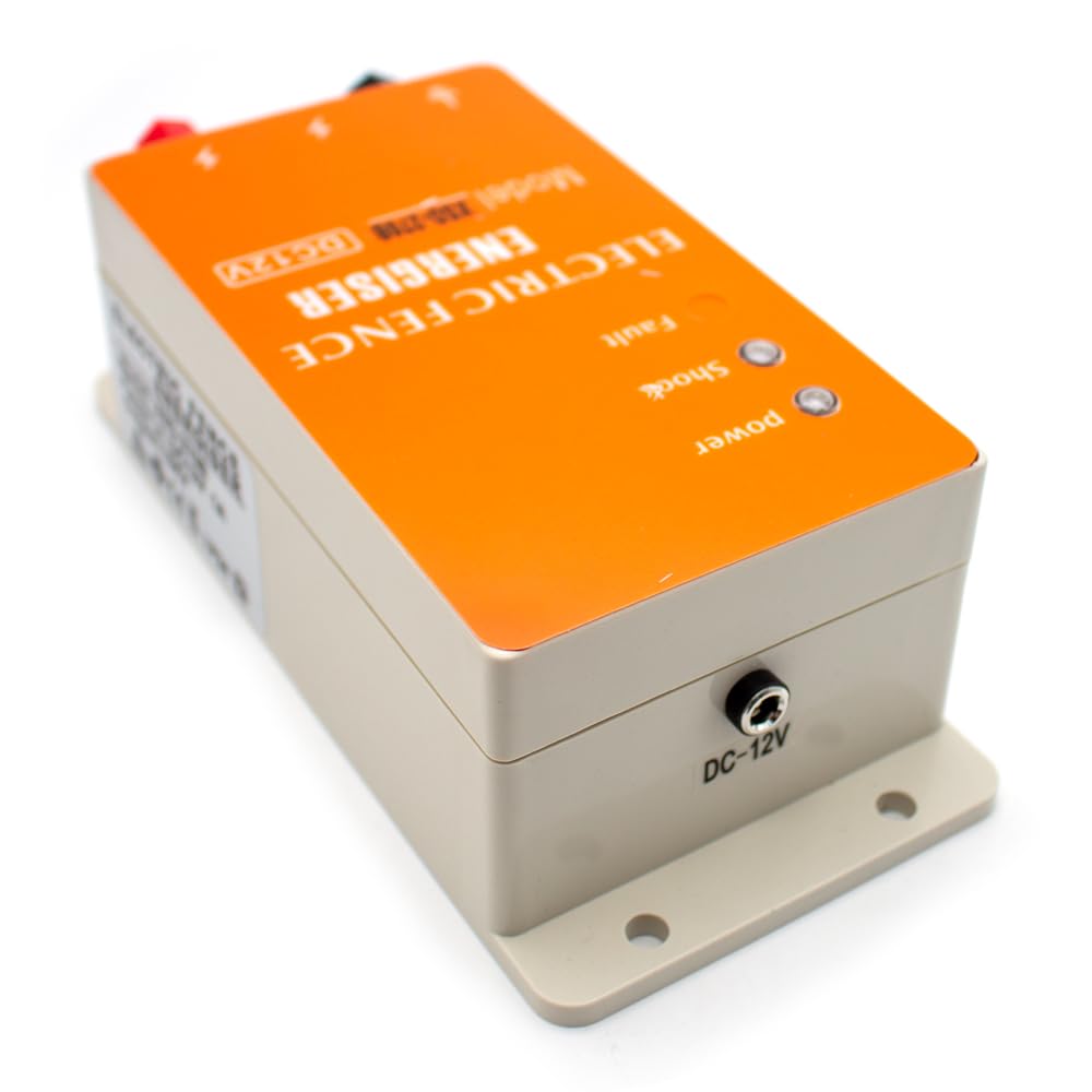DC 12V Cargador de Valla Eléctrica Solar, Controlador de Energía para Rancho, Animal, Mapache, Perro, Oveja, Caballo, Ganado, Granja Avícola, Valla Eléctrica