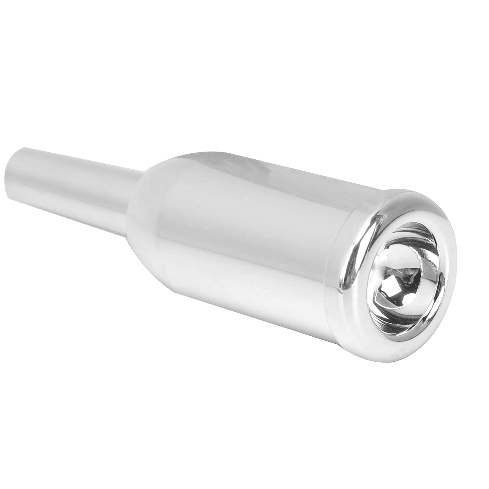 Embouchure de Trompette, Injection D'eau Argentée en Cuivre 4-1/2, Accessoire Universel, fabriqué en Cuivre de Haute qualité, adapté à les Joueurs, Surface Plaquée Arg