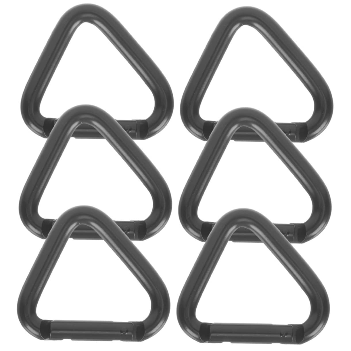 24pièces Mousquetons Robustes Clip De Montagne Pratique pour Et Activités Extérieures Boucles Triangulaires Légères Et
