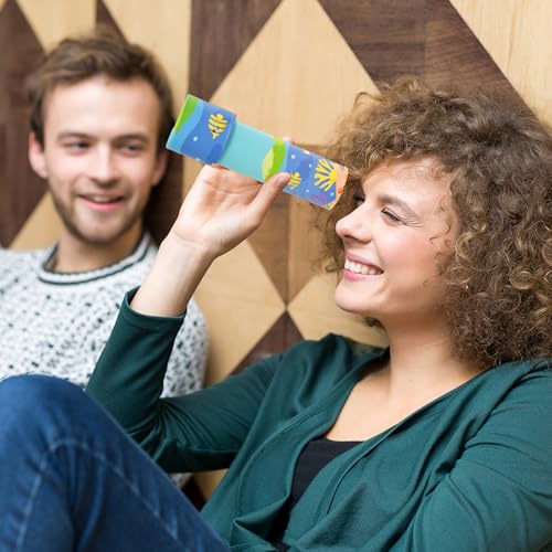 xolear 12 Stück Klassisches Kaleidoskope, Retro Kaleidoskope Lernspielzeug, Kindergeburtstag Gastgeschenke, Kaleidoskop Mitgebsel für Neujahr, Weihnachten, Klassenzimmer Preise (Zufällige Farbe)