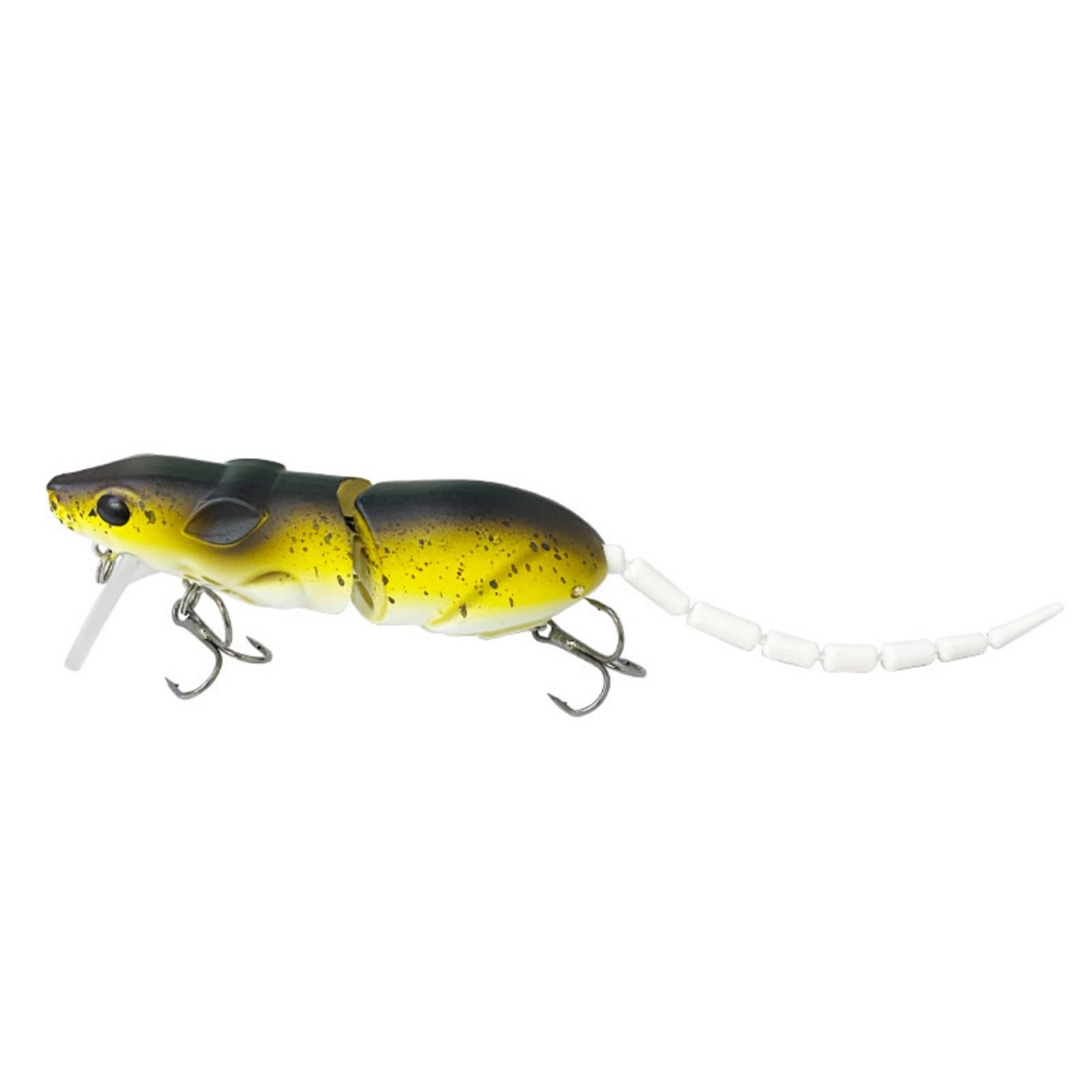 QIAOLIDA Realistic Lures Floating Baits Mimicking Rodents Movement Ideal For Topwater Strikes On Fish Hard Baits 8Cm