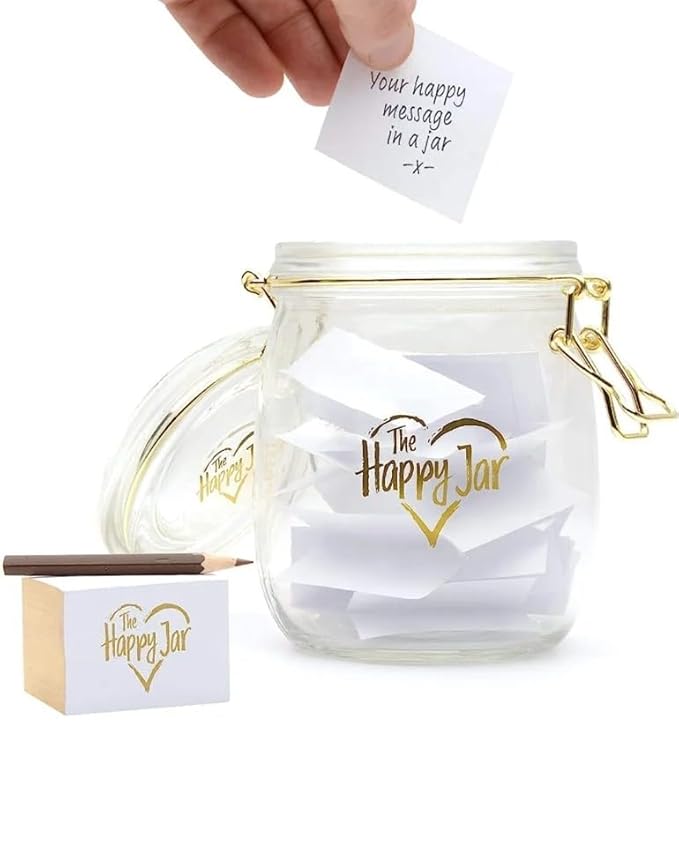 Handmade Happiness Jar Kit Make your Own Positive Affirmations Jar