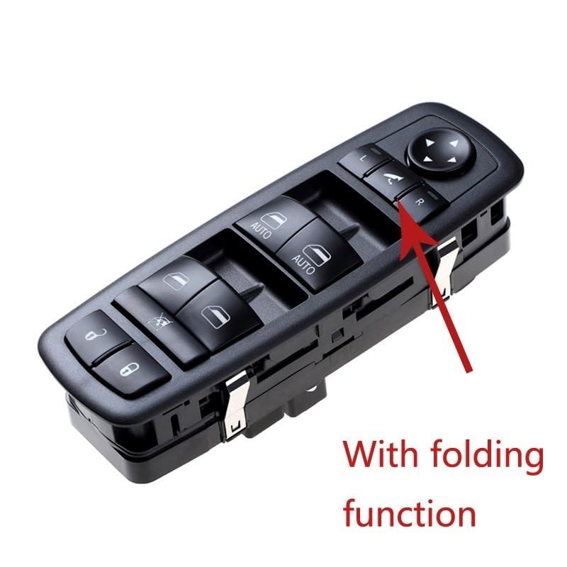 Interrupteur de vitre pour Dodge Journey 2018 commande de lève-vitre avec pliage 68139806AA - 2
