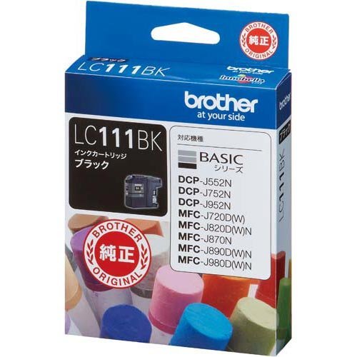 brother LC111BK-2PK 純正インクカートリッジ BKなど15点 Amazon.co.jp: 【brother純正】インクカートリッジブラック2個パック