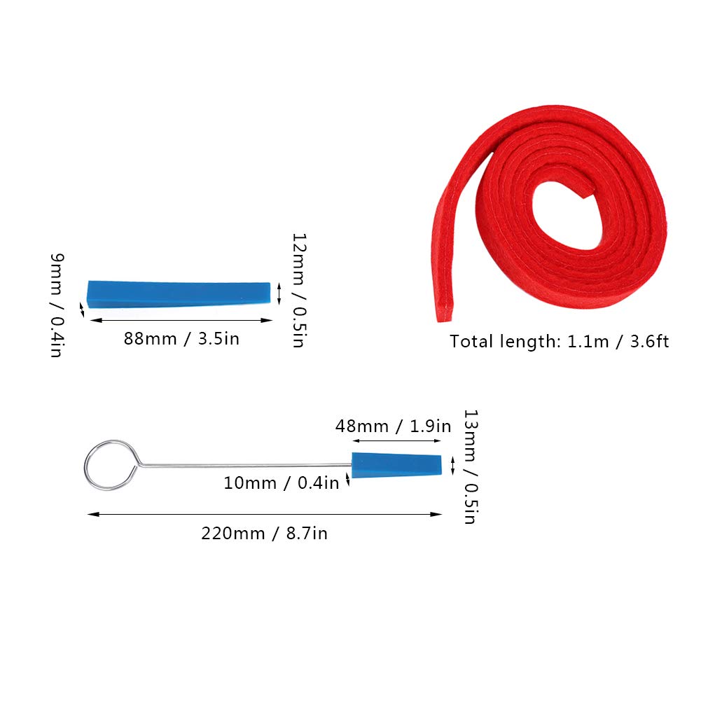 Kit D'accordage De Piano 16 Pièces Comprenant Une Clé D'accordage