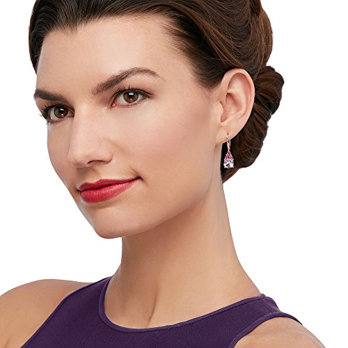 Ross-Simons 3.60 ct. t.w. Amethyst and .40 ct. t.w. Rhodolite Garnet Drop Earrings in 18kt Rose Gold Over Sterling2