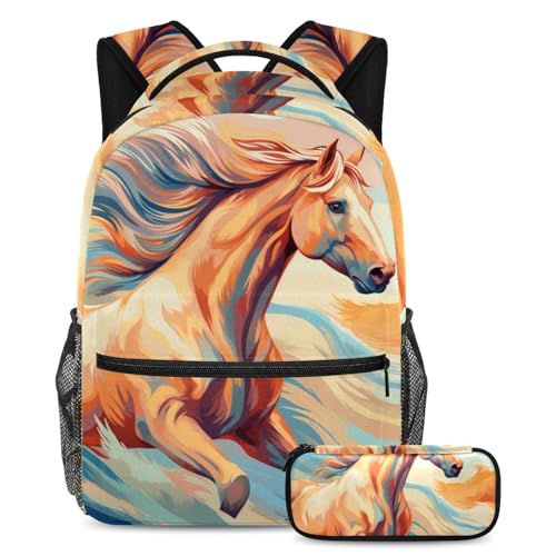 Sac à dos cheval au galop grande capacité idéal voyage et randonnée