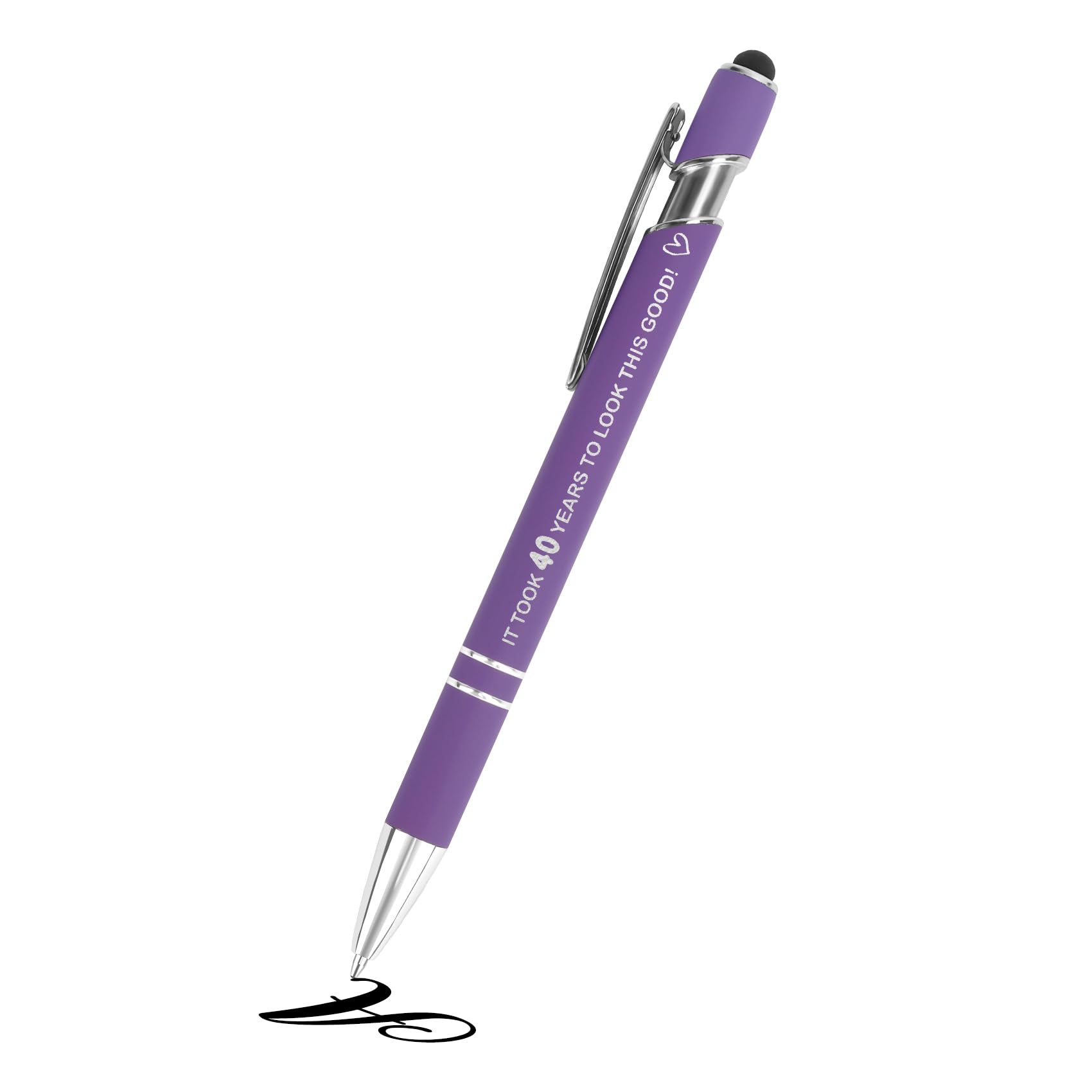 Kiopdse 40th Birthday Gifts for Women,Mum Grandma Sister Best Friend Wife Girlfriend Mother 40th Birthday Gifts for Female Her Friendship from Daughter Son Sister Brother Husband,Ballpoint Pens