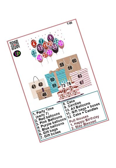UltPult Tambola Birthday Theme Tambola Tickets (Birthday Gifts Theme) in English | Fun Game for Kitty Parties | Bingo Housie Tickets Game (Set of 15 Tickets) (B0C99H8KC4) Amazon Price History, Amazon Price Tracker